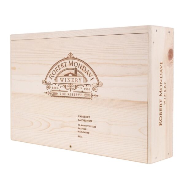 Premium 6 Bottles FLAT ( 1x6) Pinewood box with FLIP lid. USA sourced, FSC Certified Pinewood. Thickness 1/2". Pine wood Flip Lid.Nails assembly. Rounded edges . Wooden guillotine dividers. Printing: 3 (1 color) silkscreen or fire branding on Lid ( 2 sides) and Front INSIDE DIMENSIONS: 20-1/8" L x 12-1/4" W x 3-3/4" H OUTSIDE DIMENSIONS: 21-5/8" L x 13-3/4" W x 4-1/2" H