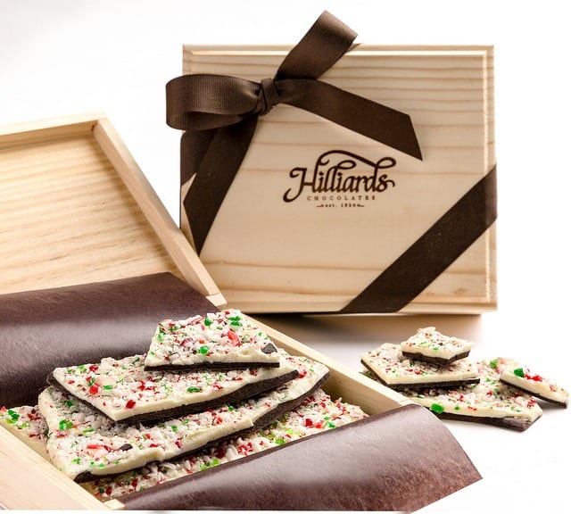 flip top pinewood chocolate gift boxes - Hilliard's Chocolate