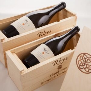 Rhys Vineyards - Wooden Wine Box - Golden State Box Factory