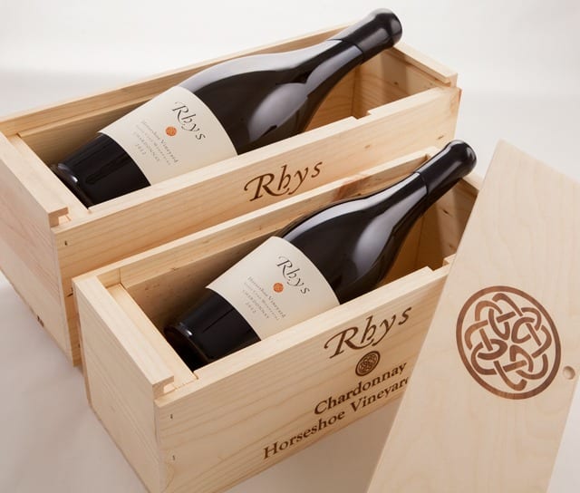 Rhys Vineyards - Wooden Wine Box - Golden State Box Factory